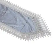 Deco Floral Lace Table Runner Kitchen and Dining Ocean Blue 200*40 cm