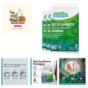 Liquid-less Laundry Detergent Sheets - Fresh Scent - No Plastic Jug 180 Loads...