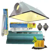 400w 600w HPS MH Grow Light 6" Cool Vent Reflector Dimmable digital ballast YoYo