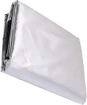 Garden Waterproof Cover Chair Table Cover Courtyard Waterproof Outdoor (308x138x89cm) Silver
