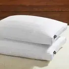 downluxe Goose Down Feather Pillow - 2 Pack King (Pack of 2), Gusseted