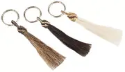 Key Ring - Horsehair Tassel Key Chain