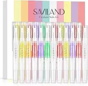 SAVILAND Natural Cuticle Oil Pen: 12PCS Revitalizing Cuticle Oil for Nails with Vitamin E For Repair Cuticles Overnight Cuticle Softener Nail Strengthener Protector for Damaged Skin Thin Nail
