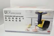 Uber Soft Serve & Sorbet Maker NIB