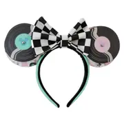 Disney Mickey & Minnie Date Diner Records Headband Kids/Girls Head Accessory
