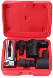 Automotive Oxygen Sensor Socket Removal Tool Wrench and Thread Chaser Set 5Pcs