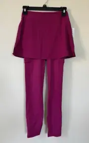 Lululemon 2 in 1 HR Tennis Skirt Tight 25” Size 2 Magenta MGPR New
