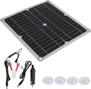 Solar Panel Kit High Conversion Rate Monocrystalline Silicon+PET Emergency Use for Outdoor Monocrystalline Solar Panel Charger