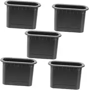 5 Pack Audio Hair Dryer Speaker Port Tubes Polished Surface Safe Use Efficient Air Outlet