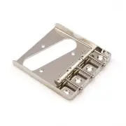 KD By AxLabs Tele Style 3-Saddle Bridge for String-Through-Body - Nickel