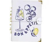 LVD Leather Note Book Bon Appetit Stylish Hard Cover Journal/Diary 18x13cm