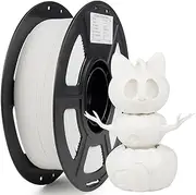 Matte High Speed PLA+ Filament, White HS-PLA Filament 1.75 mm, 3D Printer Filament Suitable for Fast Printing, Supports Printing Speed 30 to 500 mm/s