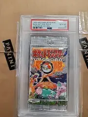 PSA 10 1996 NINTENDO POKEMON BASE SET FOIL PACK JAPAN 291 YEN JAPAN ZI