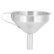 AC Large Size 15cm 304 Stainless Steel Filling Funnel Separatory Oil Beer Cof US