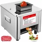 220V Commercial Meat Cutting Machine Cutter Stainless Steel Slicer 150Kg/H
