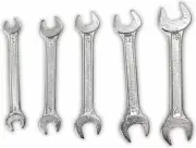 5 Piece Double Ended Open Spanner Set (Pack of: 1) - TP-02025