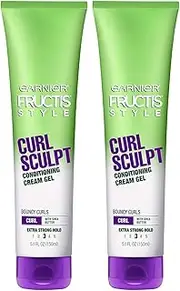Garnier Hair Care Fructis Style Sculpt Conditioning Cream Gel, Curl, 6 Count (Pack of 3)