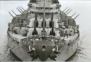 WW II Usa Photo -- Battleship USS New Jersey