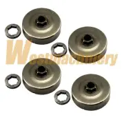 4PCS NEW Clutch Drum With Rim Sprocket For STIHL 066 MS660 064 MS640 065 MS650