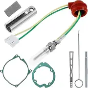 DJAPWPX-Diesel Heater Glow Plug Repair Kit, 12V/24V Portable Car Heater Repair Parts, Lightweight Diesel Heater Glow Ignition Plug Kit, Parking Heater Maintenance Kit for Diesel Heater