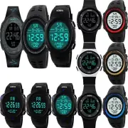 Luxury Mens Digital LED Watch Date Sports Men Outdoor Electronic Round Watch