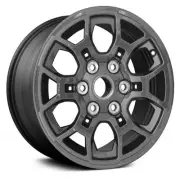 Wheel For 2016 Toyota Tacoma 16x7 Alloy 12 Slot 6-139.7mm Charcoal Offset 25mm (for: Toyota)