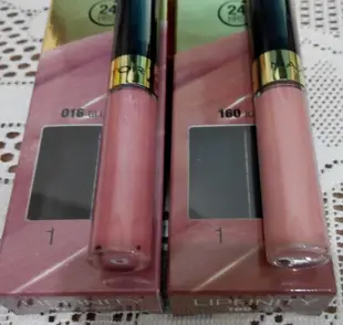 Max Factor (蜜斯佛陀) 恆彩唇漾 [12小時持色不脫色唇蜜組] Lipfinity 自然淡妝色系 全新品