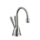 InSinkErator Hot/Cold Water Dispenser Tank w/ Faucet 2-Handle in Satin Nickel