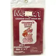 Millcraft "Grandpa's Little Angel" Stamped Counted Cross Stitch Kit