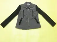 在飛比找Yahoo!奇摩拍賣優惠-2手 品牌 E-jiang 衣匠 拼接拉鍊外套