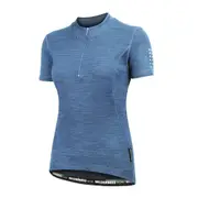 Wilderness Women Short Sleeve Cycle Jersey Top Thermal Activewear Size12 Glacier