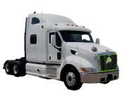 Premium Lime KW Mesh Bug Screen Fits Peterbilt 387 by GrilleAdz