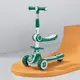 CARSCAM 兒童三輪折疊滑板車聲光版(滑步車/平衡車)-綠色