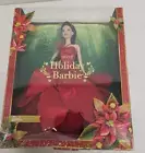 ✨️ Mattel Holiday Barbie 2022 with Black Hair, NEW, Distresses Packaging.