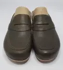 Dansko 3171 Womens Bel Oiled Green Pull Up Clog Size 37 EU 43 -6.5-7 US