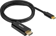 CORSAIR USB Type-C to HDMI Cable – Convert USB Type-C Port to HDMI Out Port – 4K Video Support – HDR – 60Hz Refresh Rate