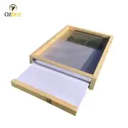 5 x 10 FRAME STAINLESS STEEL MESH BEE HIVE BOTTOM BASE BOARD BEEHIVE NZ PINE