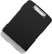 DOITOOL A4 Clipboard Folder File Storage Holder Portable Sealed File Folder Practical for Office Plastic