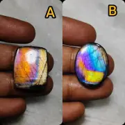 Purple Flash Labradorite Gemstone with Multi Colors,Cabs For Jewelry making