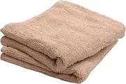Imabari Towel Quick-Dry Towel, Soft and Highly Absorbent, Air&Thin - 2 Pieces Bath Towel Sets, Mocha