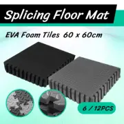 6/12PCS x Interlocking Heavy Duty EVA Foam Gym Flooring Floor Mat Mats Tiles