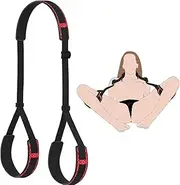 Bondaged Kit Bed Restraints Spreader Bar for Couples Sex Tie Downs Under Mattress for King Bed Hand Leg Cuffs Wrist Bed Straps Handcuffs Set for Bedroom Toys Play Blindfolds Sweatshirt