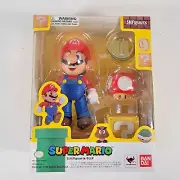BANDAI S.H. Figuarts Super Mario New Package Ver. Figure Nintendo Japan Game