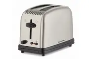 Russell Hobbs Classic 2 Slice Toaster - Brushed (RHT12BRU)