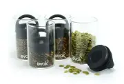 Prepara EVAK MINI- Airtight Storage Container Innovation that Works Compact 4pk