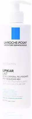 La Roche-Posay Lipikar 48 Hour Lipid-Replenishing Body Milk for Unisex, 13.5 oz