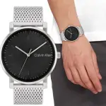 【CALVIN KLEIN 凱文克萊】CK SLATE系列米蘭帶手錶-43MM 99狂買節(25200260)