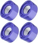 4Pcs Post Motor Filter for Dyson V8 SV10 Tier Absolute Vacuum Cleaner