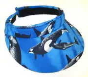 Orca Killer Whale Slide-on Visor By Broad BAY! Unique Gifts & WHALES GIFT IDEAS