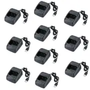 10X BL-1 Battery USB Charger For BaoFeng BF-888S BF-777S/666S Retevis H777 Radio